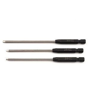 Traxxas Speed Bit Set hex driver 3-piece ball-end (2.0mm 2.5mm 3.0mm) 1/4 drive TRA8716X