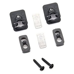 Traxxas Side marker light housing (2)/ mount (2)/ lens (2)/ 1.6x7 BCS (self-tapping) (2) TRA8816X