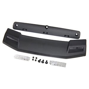 Traxxas Roof visor/ visor retainer/ visor lens (2)/ 2.6x6 BCS (3)/ 3x4 GS (4) TRA8822