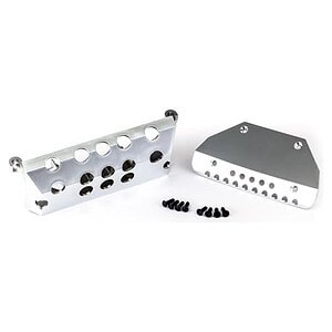 Traxxas Mercedes-Benz G 63 Front/Rear Skid Plates (Satin-Plated) TRA8835