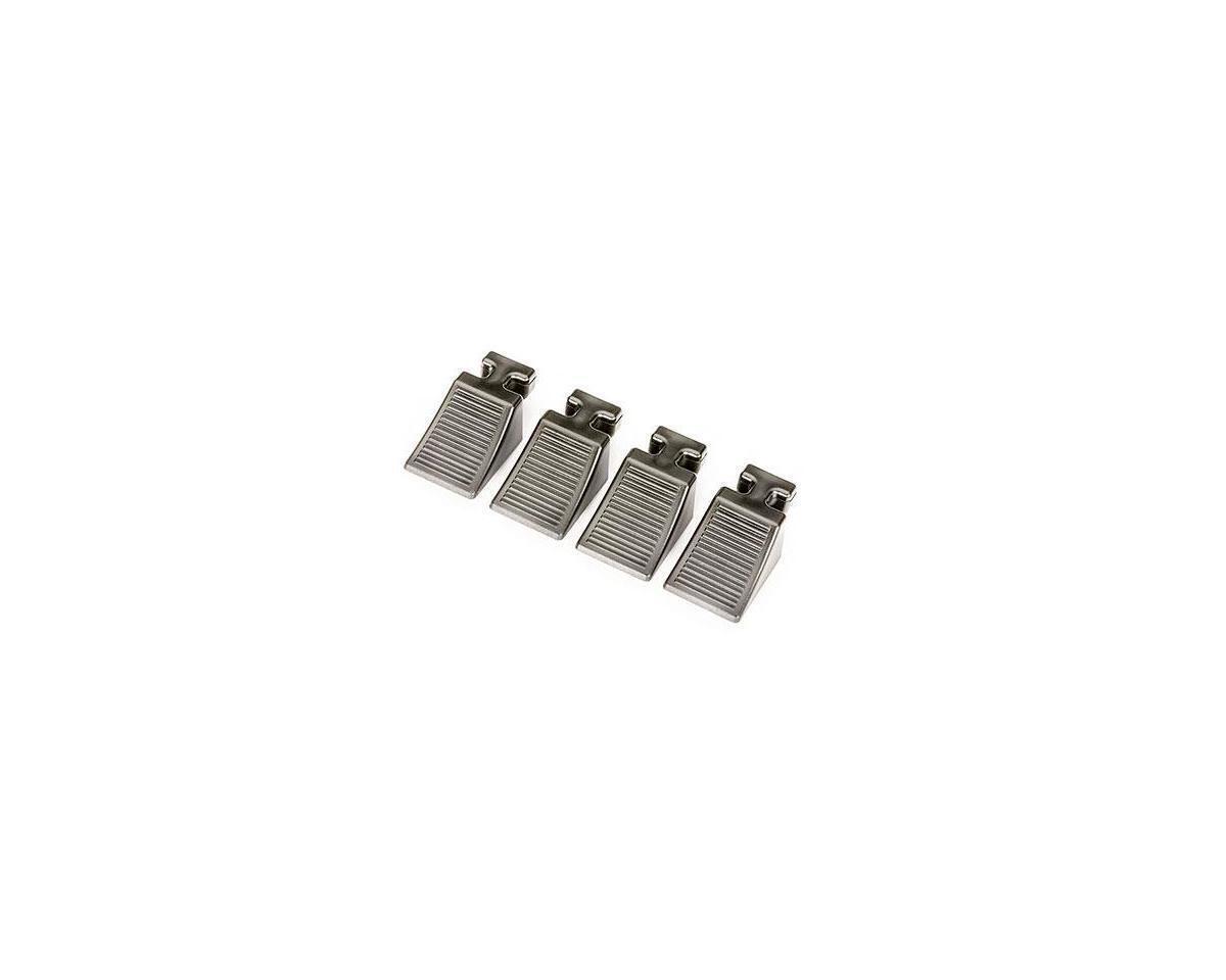 Traxxas Wheel chocks flatbed (1 pair front or rear) (fits TRX-6Ultimate RC Hauler) TRA8844R