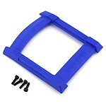 Traxxas Skid plate roof (body) (blue)/ 3x10mm CS (4) TRA8917X