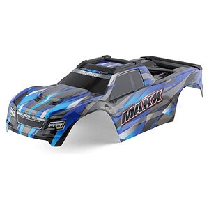 Traxxas Maxx Blue (Painted Decals Applied) (Fits Maxx with Extended Chassis (352mm Wheelbase)) Body Pre-Painted