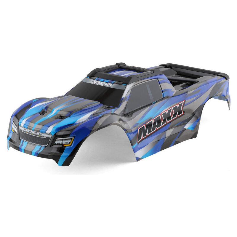 Traxxas Maxx Blue (Painted Decals Applied) (Fits Maxx with Extended Chassis (352mm Wheelbase)) Body Pre-Painted