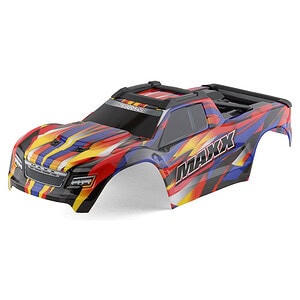 Traxxas Maxx Yellow (Painted Decals Applied) (Fits Maxx with Extended Chassis (352mm Wheelbase)) Body Pre-Painted