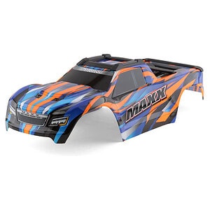 Traxxas Maxx Orange (Painted Decals Applied) (Fits Maxx with Extended Chassis (352mm Wheelbase)) Body Pre-Painted