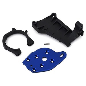 Traxxas Motor mounts (front and rear)/ 4x10 BCS with split and flat washers (1)/ pin (1) tra8960