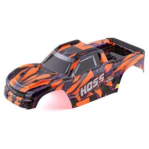 Traxxas Hoss 4x4 VXL Solar Flare (Painted - Decals Applied - Clipless Mounts) Body Pre-Painted