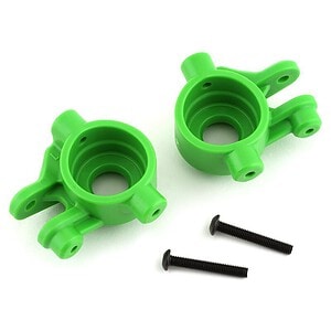 Traxxas X-Heavy Duty Steering Blocks (Green) (L/R) TRA9037G