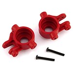 Traxxas X-Heavy Duty Steering Blocks (Red) (L/R) TRA9037R