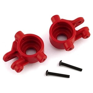 Traxxas X-Heavy Duty Steering Blocks (Red) (L/R) TRA9037R