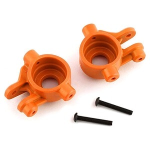 Traxxas X-Heavy Duty Steering Blocks (Orange) (L/R) TRA9037T