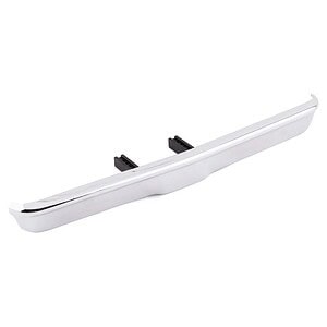 Traxxas Bumper front (chrome)/ bumper mount/ 3x10 BCS (2) TRA9127