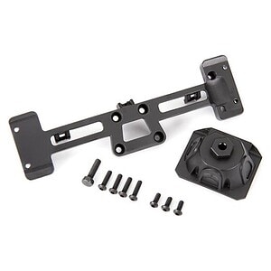 Traxxas Spare tire mount/ mounting bracket/ 3x8 BCS (3)/ 3x12 BCS (4) (fits #9211 body) TRA9219