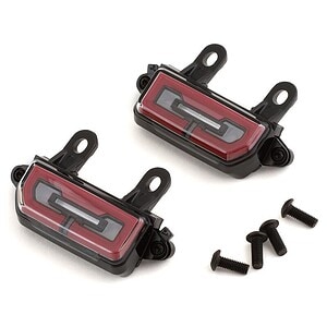 Traxxas Tail light assembly complete (2)/ 3x8mm BCS (4) (fits #9211 body) TRA9221