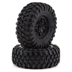 Traxxas Tires and wheels assembled glued (TRX-4 2021 Bronco 1.9 wheels Canyon Trail 4.6x1.9 tires) (2)