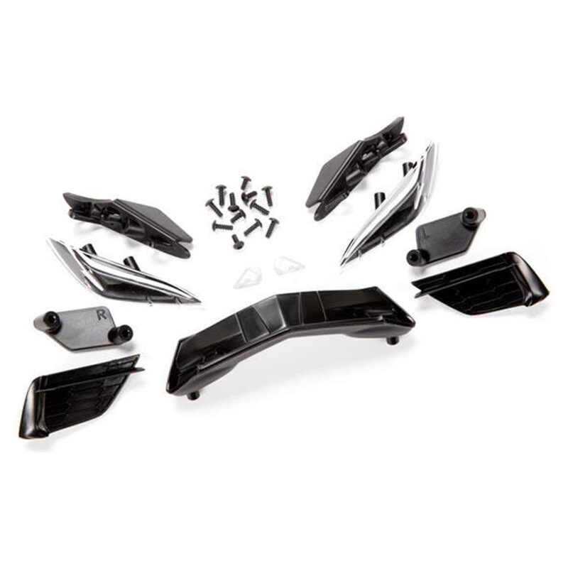 Traxxas Chevrolet Corvette Stingray Grille w/Mounts & Headlight Housing TRA9316