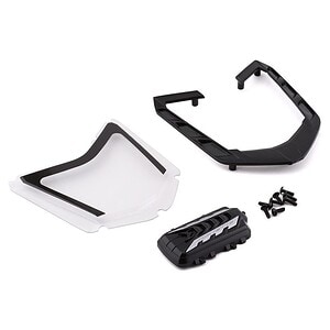 Traxxas Rear window/ rear window retainer/ engine cover/ 2.6x8mm BCS (8) TRA9321