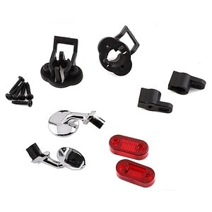 Traxxas Side Mirrors (L/R) / Tail Light Lens / Retainers (Fits #9333/9335) TRA9339