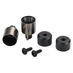 Traxxas Exhaust tips (2)/ exhaust tip mounts (2)/ 2.6X8 BCS (2) TRA9344