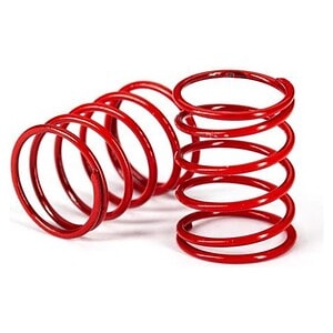 Traxxas Springs shock (red) (1.029 rate) (2) TRA9361