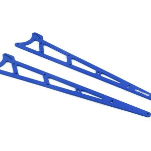 Traxxas Side plates wheelie bar blue (aluminum) (2) TRA9462X