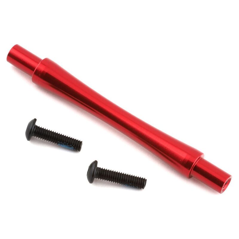 Traxxas Wheelie Bar Axle 6061-T6 Aluminum (1) - Red TRA9463R - tra9463r-jpg Traxxas Wheelie Bar Axle 6061-T6 Aluminum (1) - Red TRA9463R