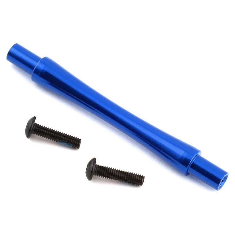 Traxxas Wheelie Bar Axle 6061-T6 Aluminum (1) - Blue TRA9463X - tra9463x-jpg Traxxas Wheelie Bar Axle 6061-T6 Aluminum (1) - Blue TRA9463X