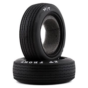 Traxxas Tires front (Mickey Thompson ET Front) (2)/ foam inserts (2)