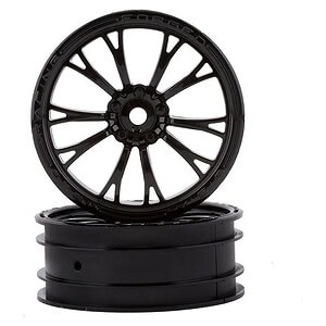 Traxxas Wheels Weld gloss black (front) (2)