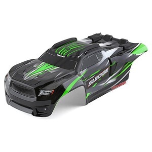 Traxxas Sledge Orange (Painted - Decals Applied - Clipless Mounts) Body Pre-Painted