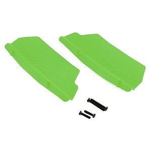 Traxxas Mud guards rear green (left and right)/ 3x15 CCS (2)/ 3x25 CCS (2) TRA9519G