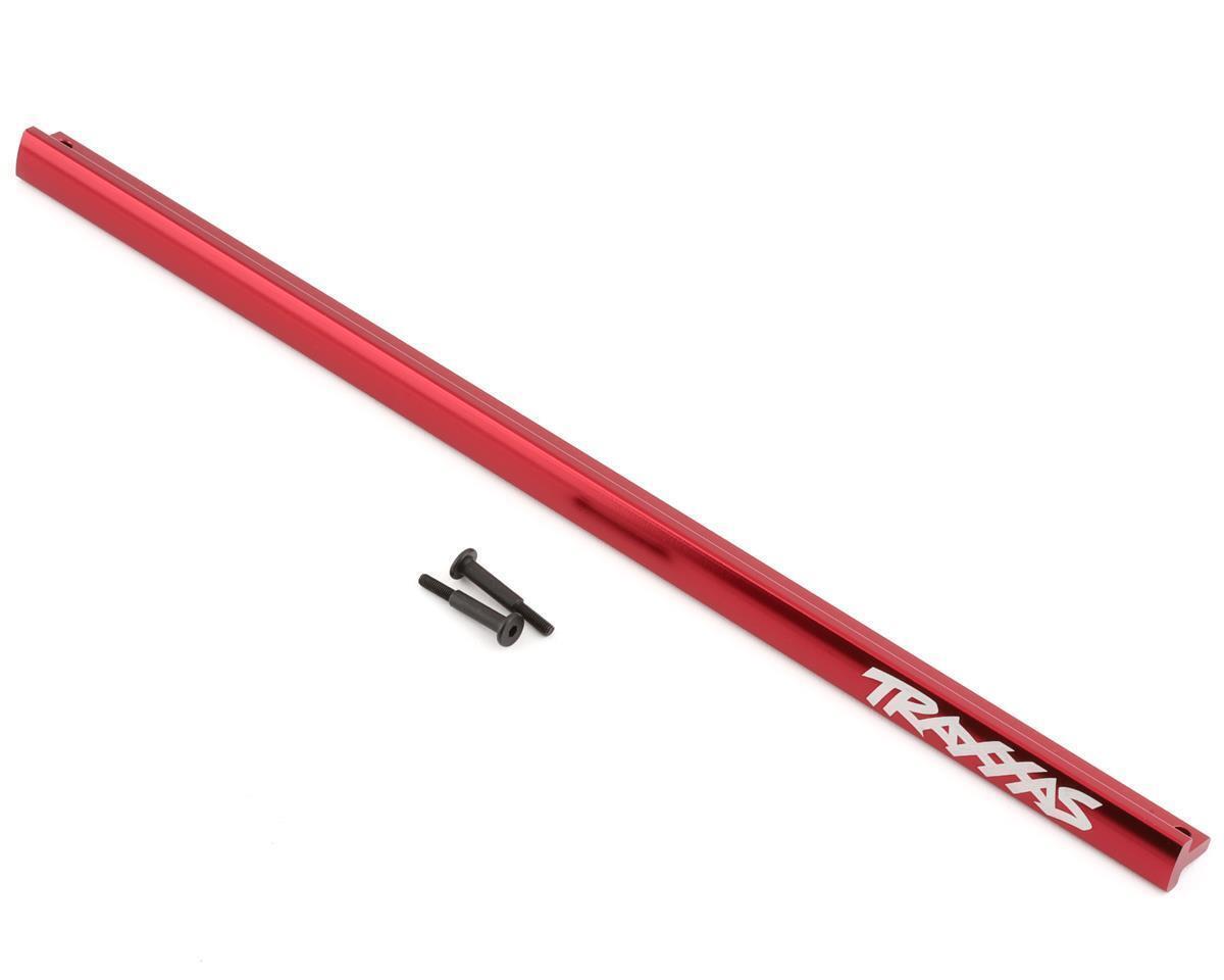 Traxxas Chassis brace (T-Bar) 6061-T6 aluminum (red-anodized)/ 3x16 SS (2) TRA9523R