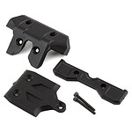 Traxxas Bumper rear/ skidplate rear/ tie bar mount rear/ 3x25 CS (2) TRA9536
