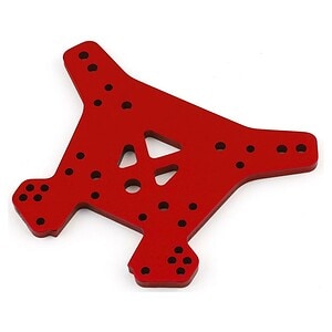 Traxxas Shock tower rear 6061-T6 aluminum (red-anodized) TRA9538R