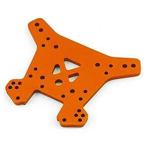 Traxxas Shock tower rear 6061-T6 aluminum (orange-anodized) TRA9538T