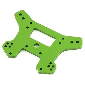 Traxxas Shock tower front 6061-T6 aluminum (green-anodized) TRA9539G