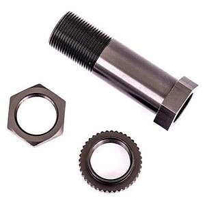 Traxxas Servo Saver Post/Adjuster Nut/Locknut (Dark Titanium) TRA9545A