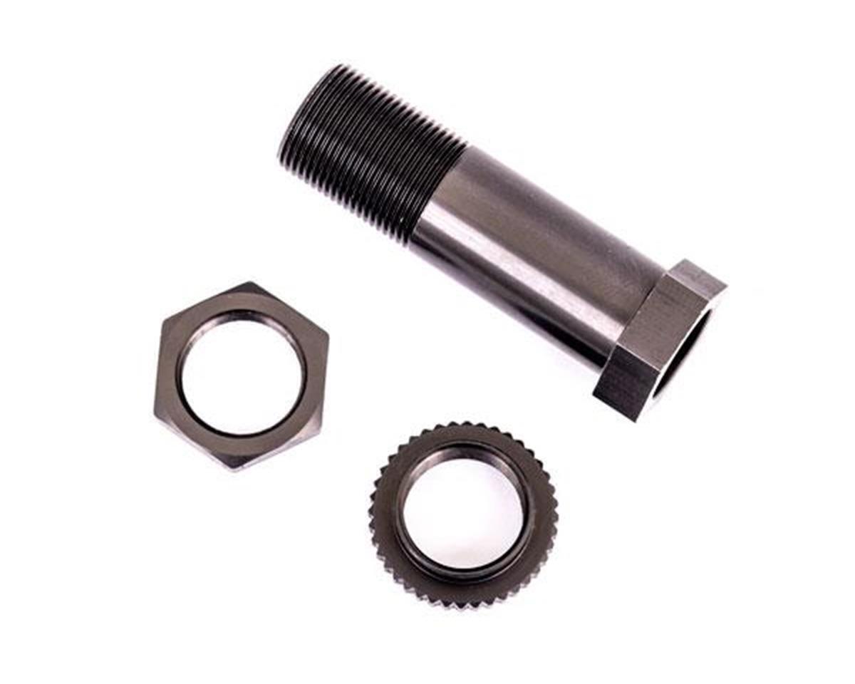 Traxxas Servo Saver Post/Adjuster Nut/Locknut (Dark Titanium) TRA9545A