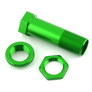 Traxxas Servo saver post/ adjuster nut/ locknut (green-anodized 6061-T6 aluminum) (1 each) TRA9545G