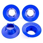 Traxxas Wheel covers blue (4) (fits #9572 wheels) TRA9569X