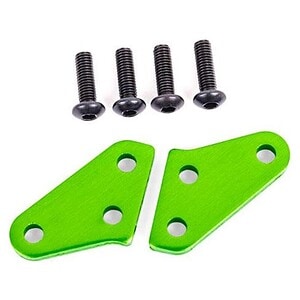 Traxxas Steering Block Arms Alum (Green) (2) TRA9636G