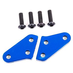 Traxxas Steering Block Arms Alum (Blue) (2) (Fits #9635/9637 Blocks) TRA9636X