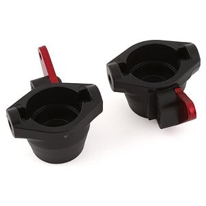 Traxxas Steering Blocks (L/R) w/Alum Arms (Red) TRA9637R