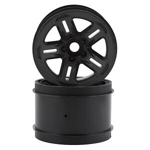 Traxxas 3.8 Wheels - Black (2) (17mm Splined)