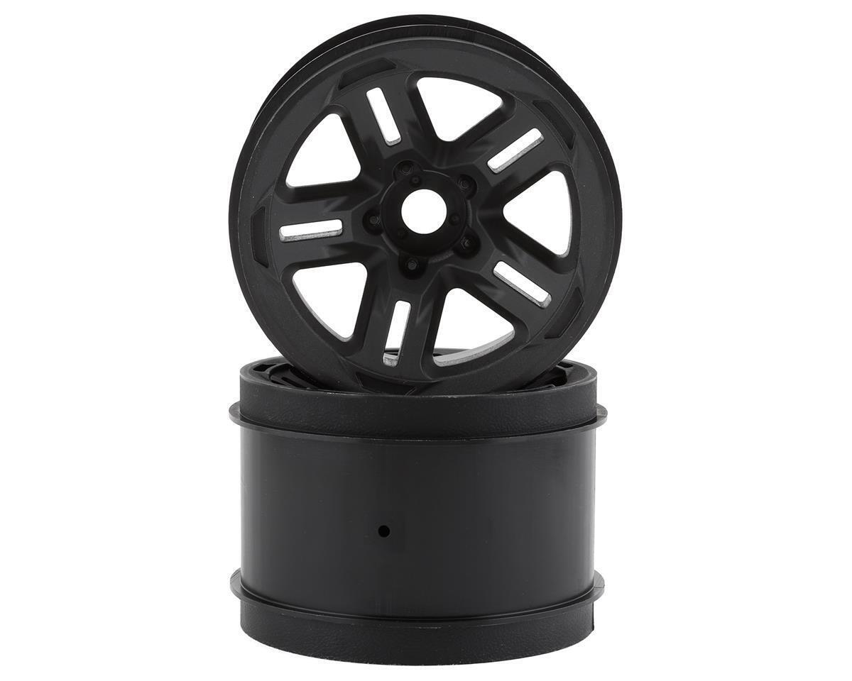 Traxxas 3.8 Wheels - Black (2) (17mm Splined)