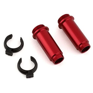 Traxxas GTM Shock Body 6061-T6 Aluminum (Red) w/Pre-Load Spacers (2) TRA9763-RED