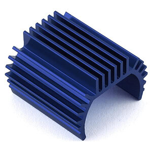 Traxxas Heat sink Titan 87T motor (6061-T6 aluminum blue-anodized) TRA9793-BLUE