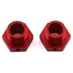 Arrma Aluminum Wheel Hex 24 mm Red (2) ARA310928