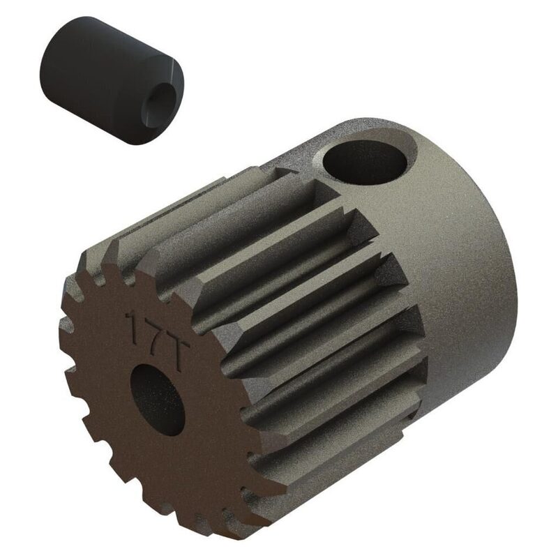 Arrma Pinion Gear 17T MOD 0 5 CNC 2 3 mm Bore ARA311203 - ara311203-jpg Arrma Pinion Gear 17T MOD 0 5 CNC 2 3 mm Bore ARA311203